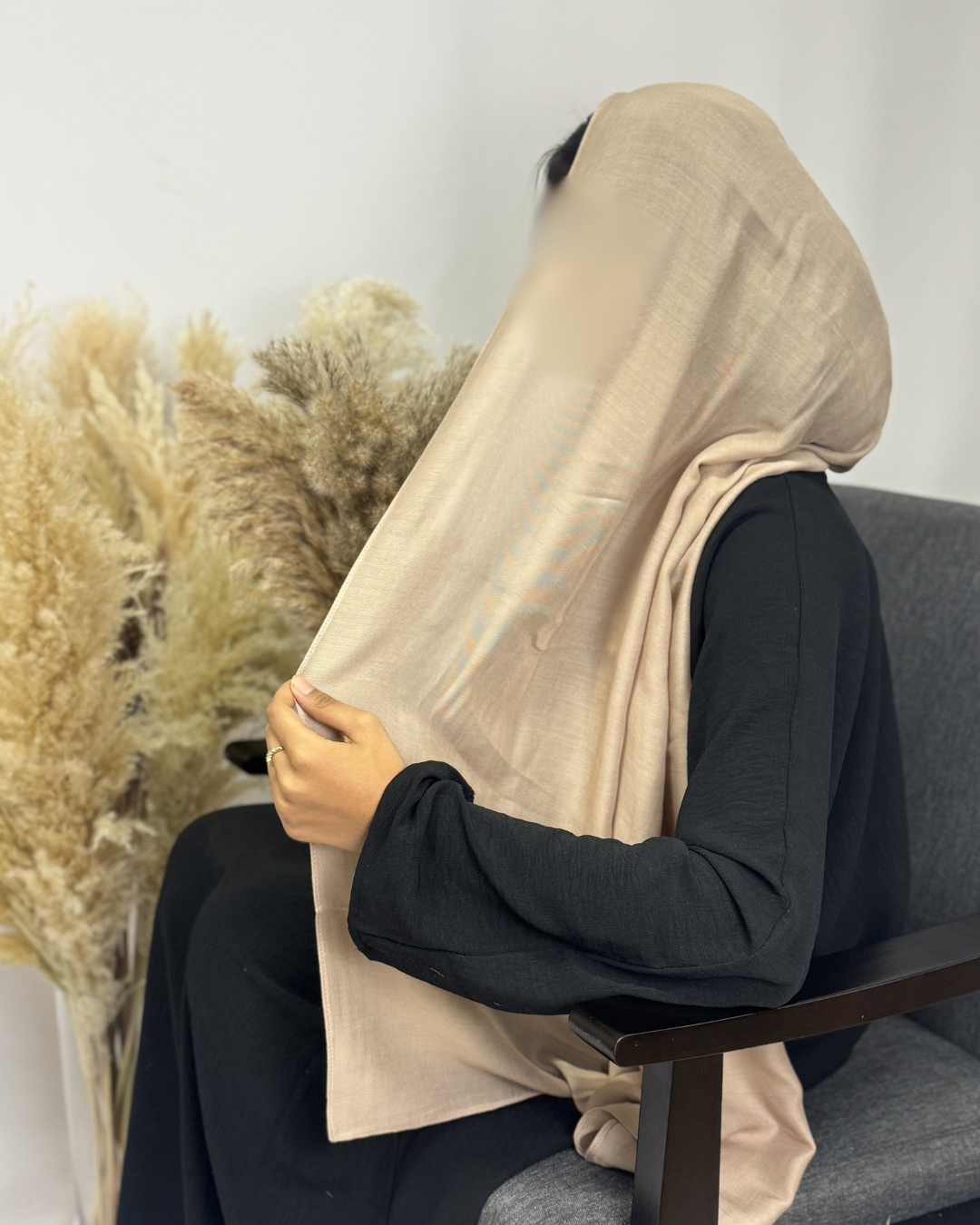 PREMIUM  MODAL HIJAB - STONE - Modesty