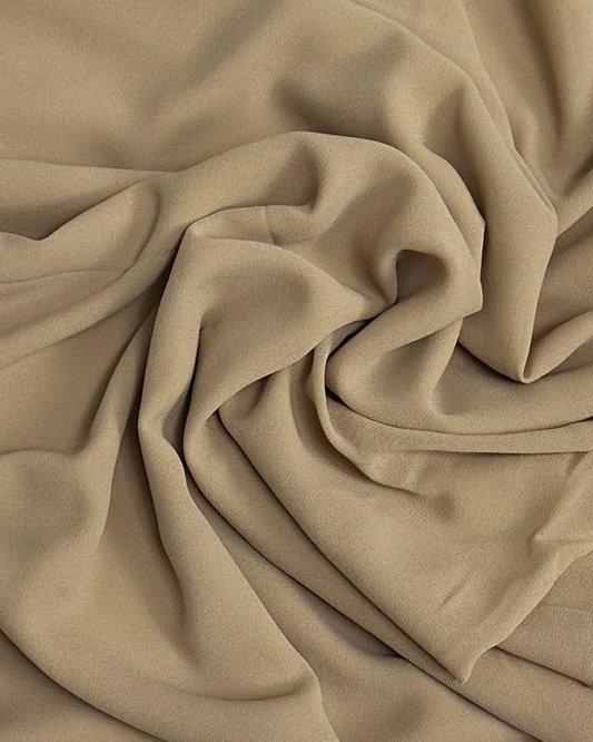 GEORGETTE CHIFFON HIJAB - SAND - Modesty