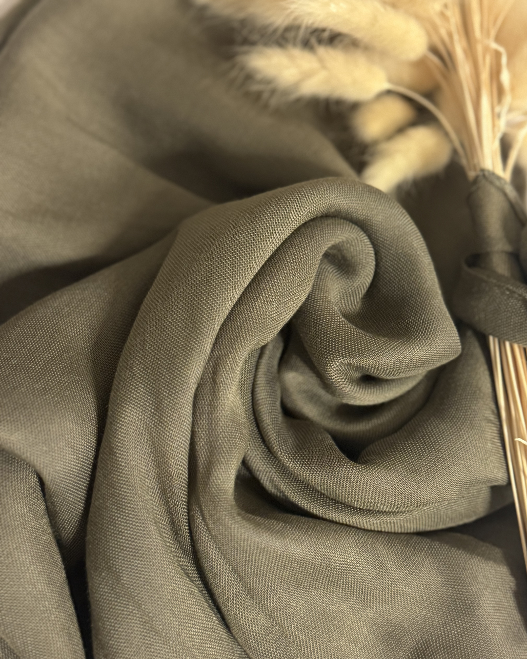 PREMIUM MODAL HIJAB - OLIVE - Modesty