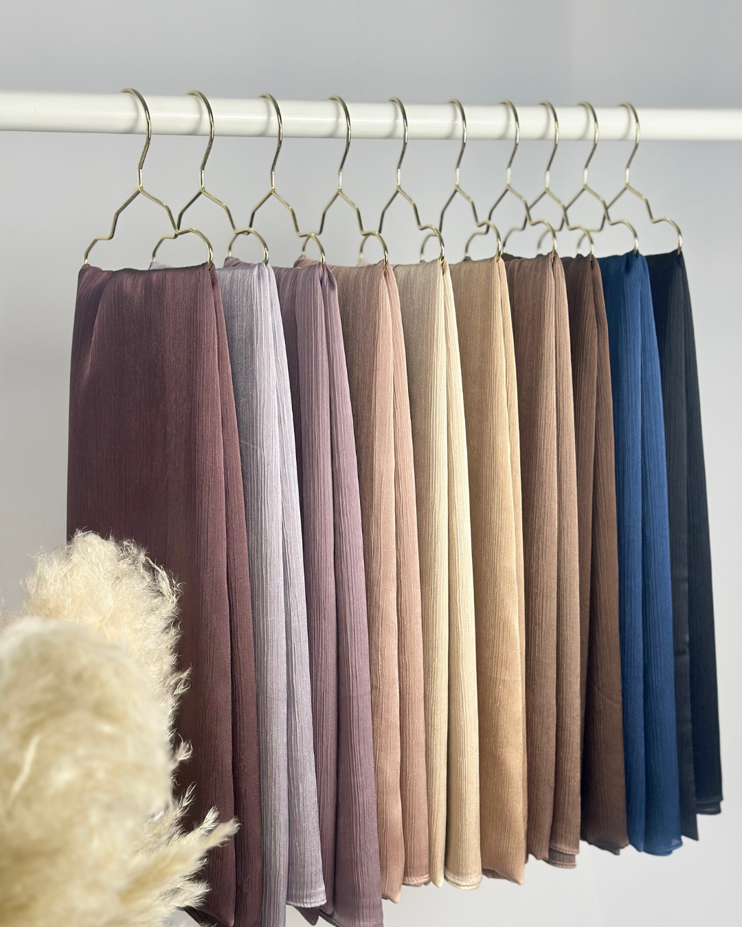 Satin Crinkle Hijabs