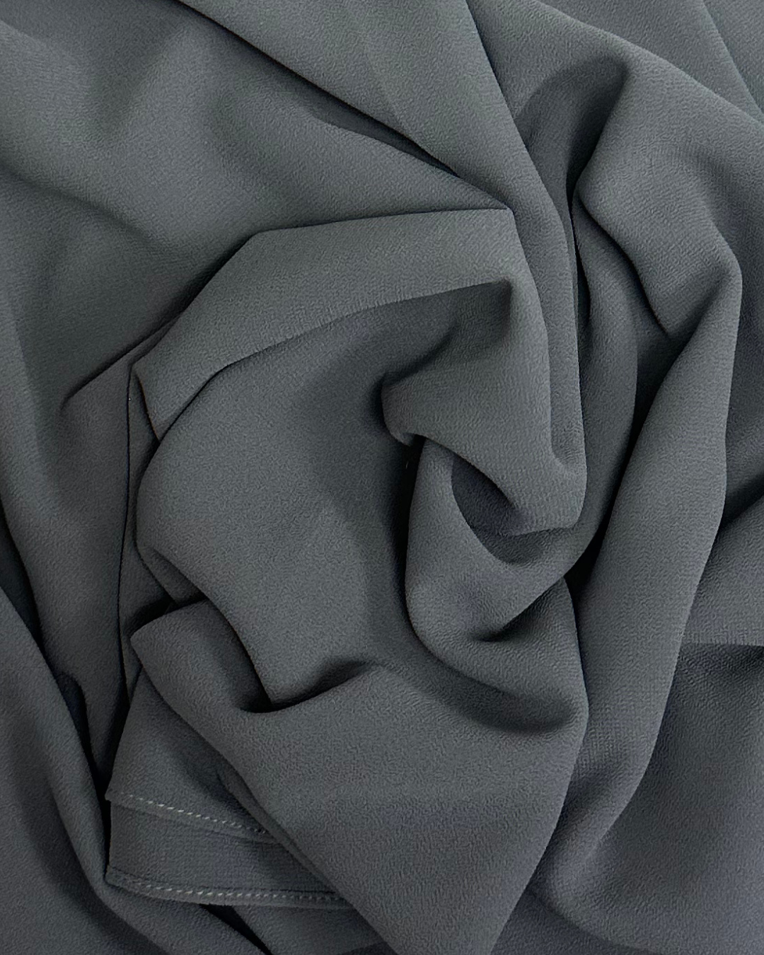 GEORGETTE CHIFFON HIJAB - GREY - Modesty