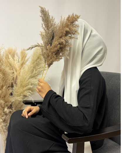 GEORGETTE CHIFFON HIJAB -IVORY - Modesty