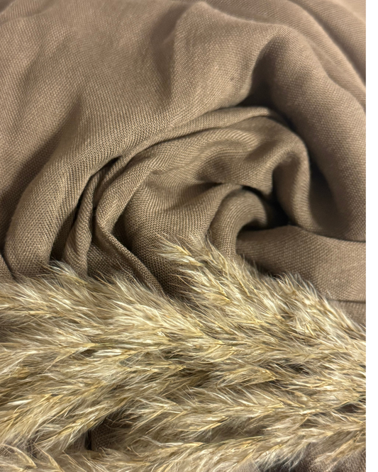 PREMIUM MODAL HIJAB - LIGHT BROWN - Modesty