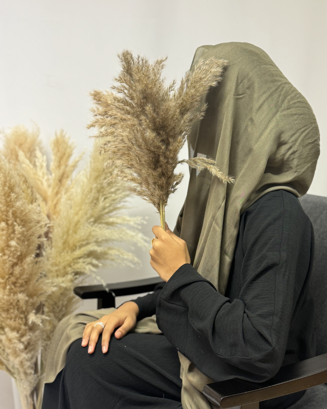 PREMIUM MODAL HIJAB - OLIVE - Modesty