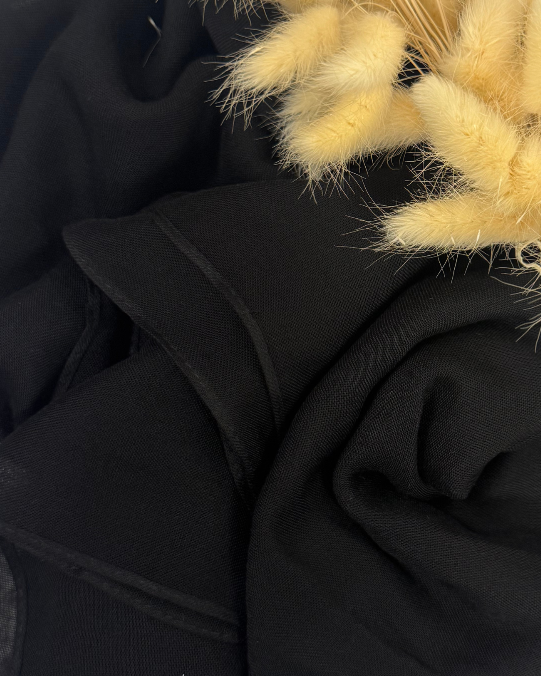 PREMIUM MODAL HIJAB - BLACK - Modesty