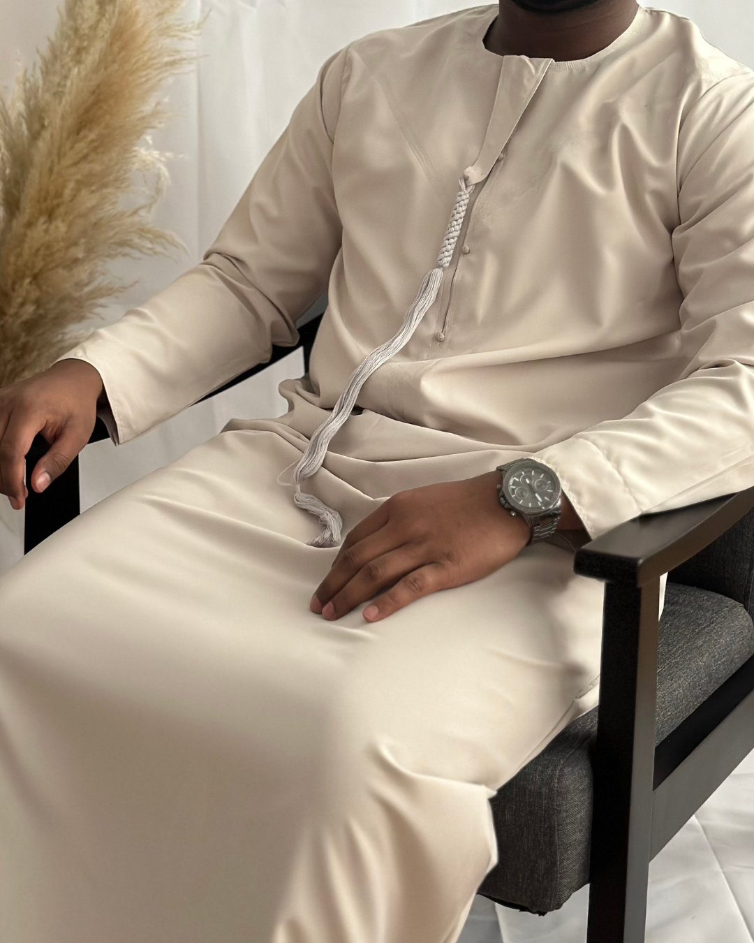 PREMIUM EMIRATI THOBE - BEIGE - Modesty