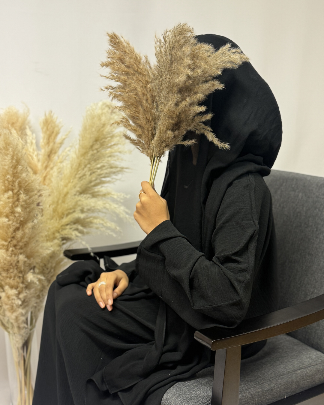 PREMIUM MODAL HIJAB - BLACK - Modesty