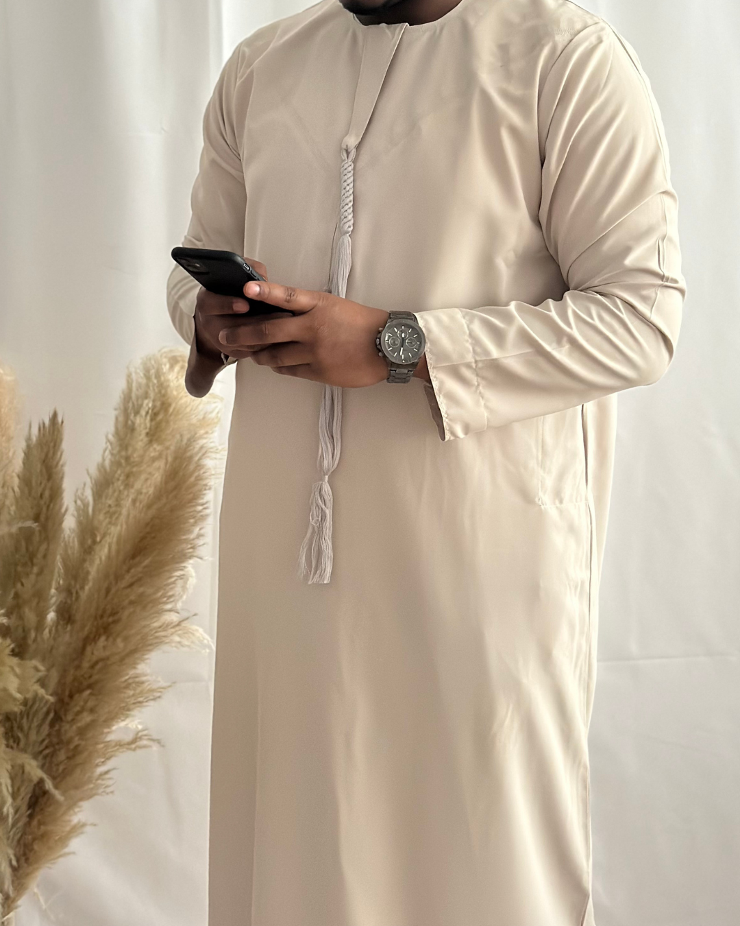 PREMIUM EMIRATI THOBE - BEIGE - Modesty