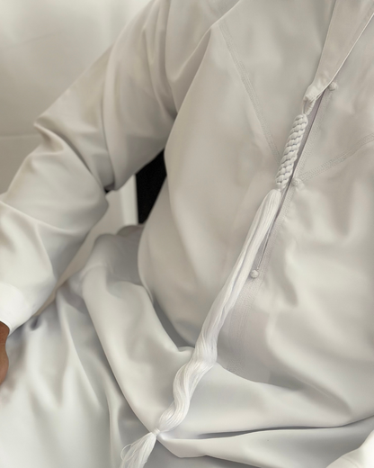 PREMIUM EMIRATI THOBE - WHITE - Modesty