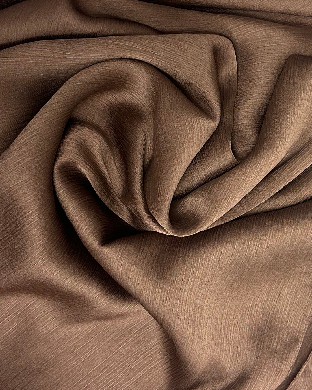 SATIN CRINKLE HIJAB - TAUPE - Modesty