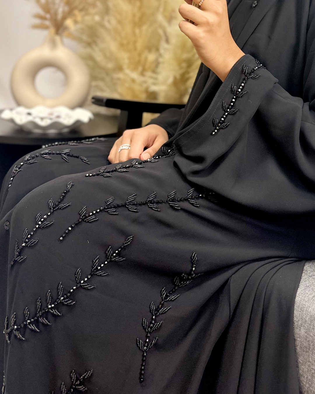 HIRA ABAYA - BLACK - Modesty