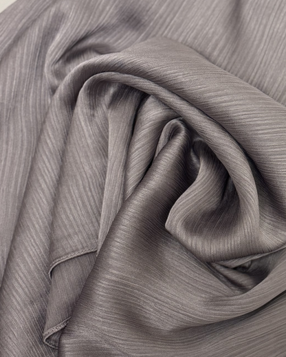 SATIN CRINKLE HIJAB - LIGHT LILAC - Modesty
